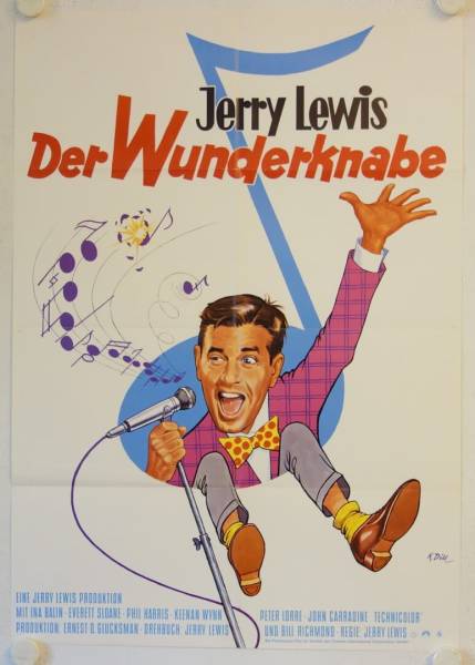 Der Wunderknabe originales deutsches Filmplakat (R70s)